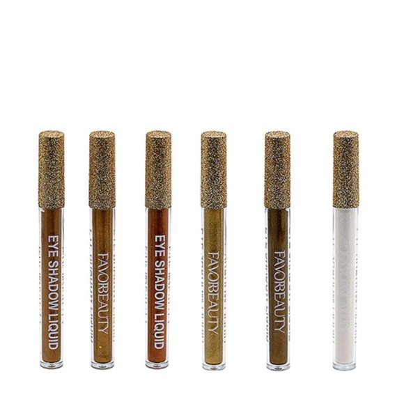 WATER PROOF LIQUID EYESHADOW SET OF 6 - Picture 2 of 2